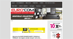 Desktop Screenshot of eurocom-woippy.fr